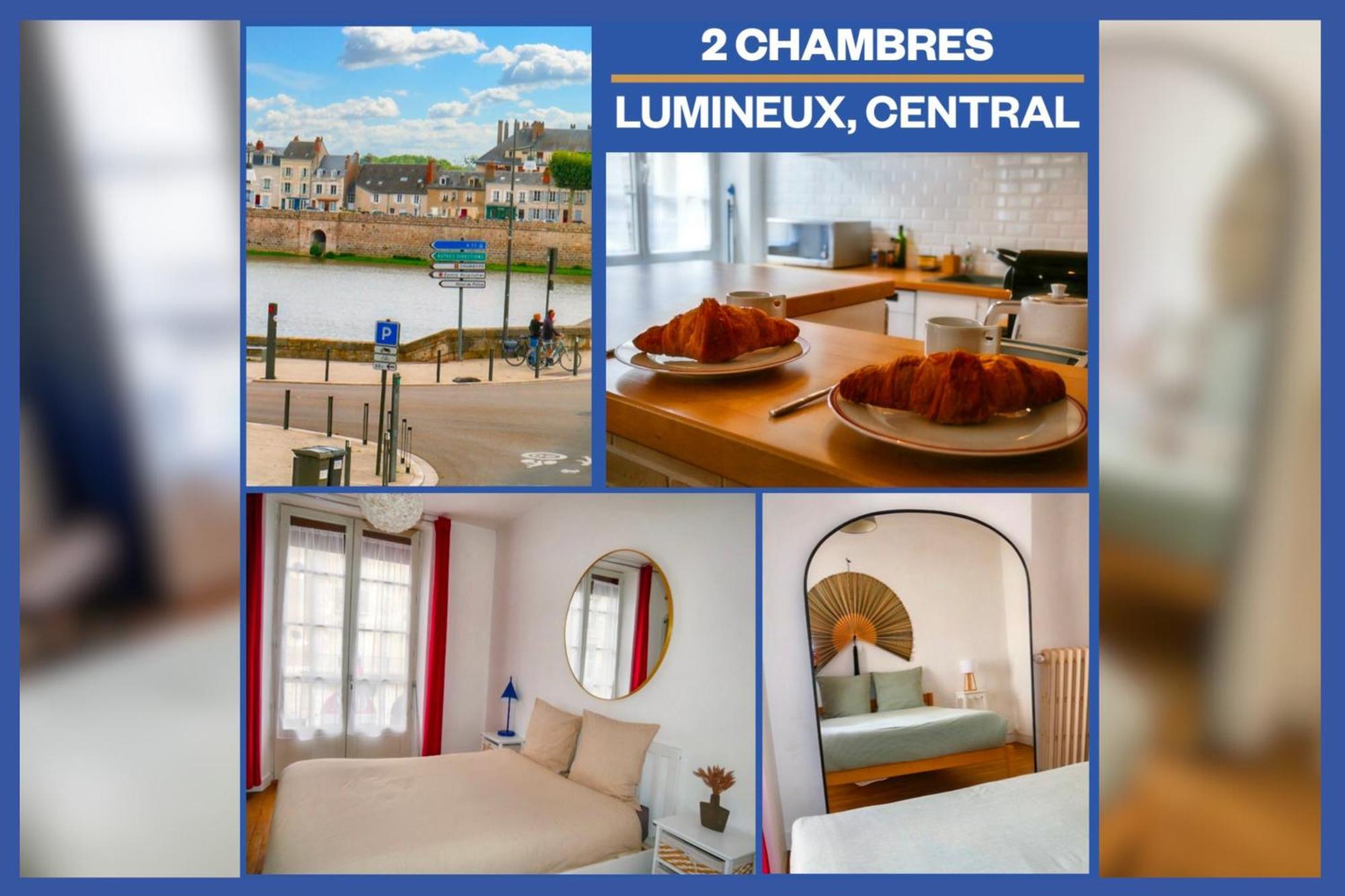 Moderne 60M2 Vue Sur La Loire Hypercentre Apartment Blois Bagian luar foto